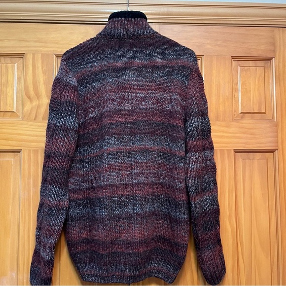 Pulltonic Iconic Mohair and Lambswool Full Zip Sweater Size XL - Picture 4 of 9